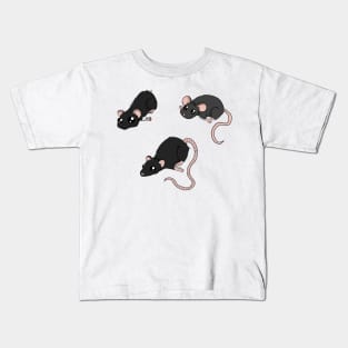 Black Rodent Bundle Kids T-Shirt